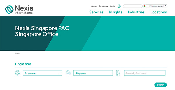 Nexia Singapore Pac