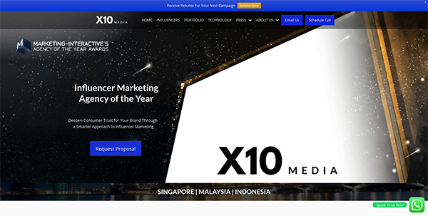 X10 Media
